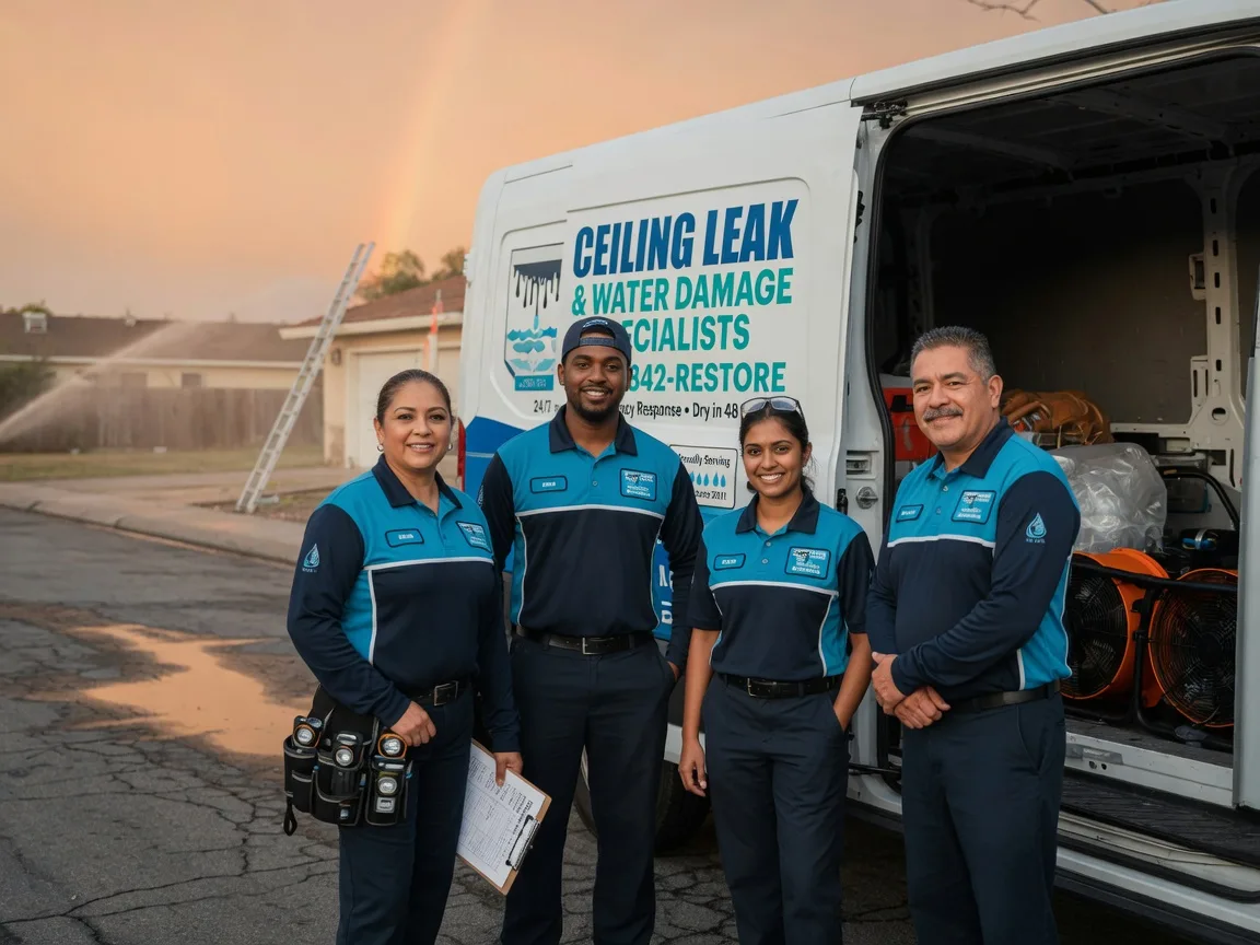 Ceiling Leak Cleanup company in Fairfield, WA