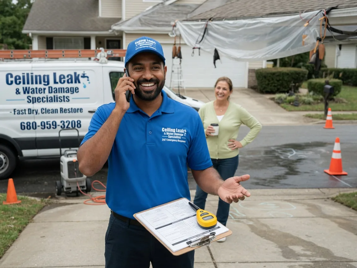 Ceiling Leak Cleanup Fairfield, WA FAQs